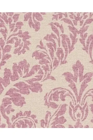 Actieprijs Rasch Florentine Vliesbehang Barok Fuchsia 449044